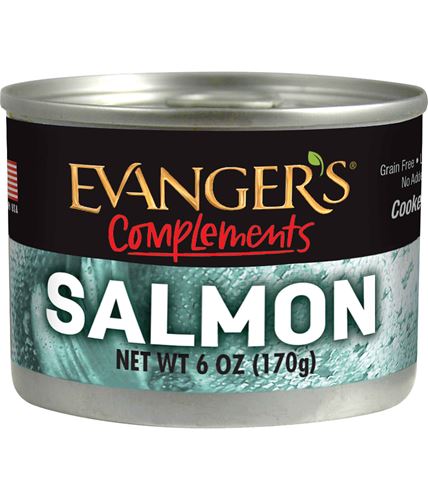 Evanger's Complements Grain Free Wild Salmon Canned Cat and Dog Food