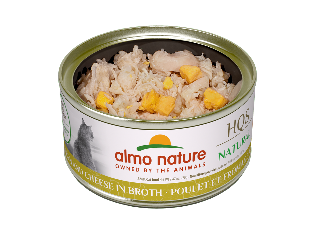 Almo Nature Natural Chicken & Cheese Canned Cat Food