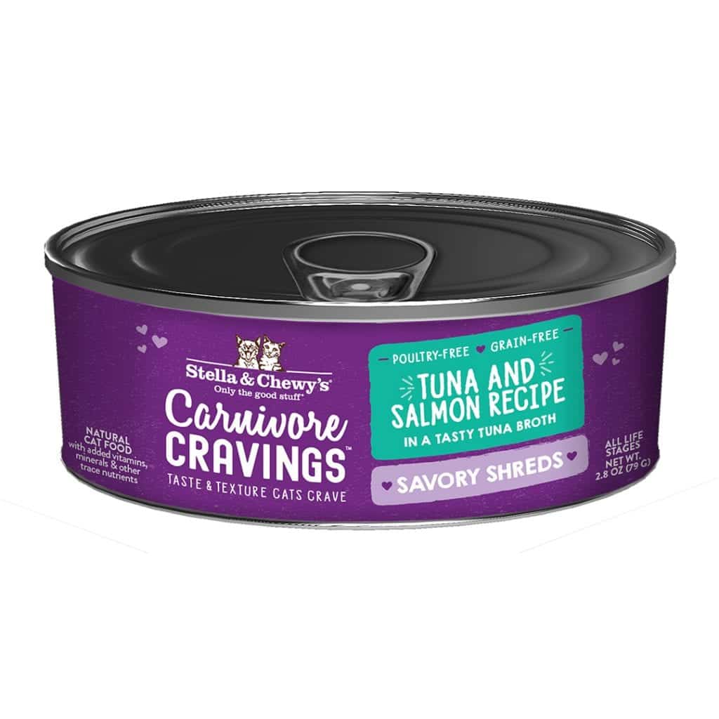 Stella & Chewy's Carnivore Cravings Tuna & Salmon Shreds Canned Cat Food