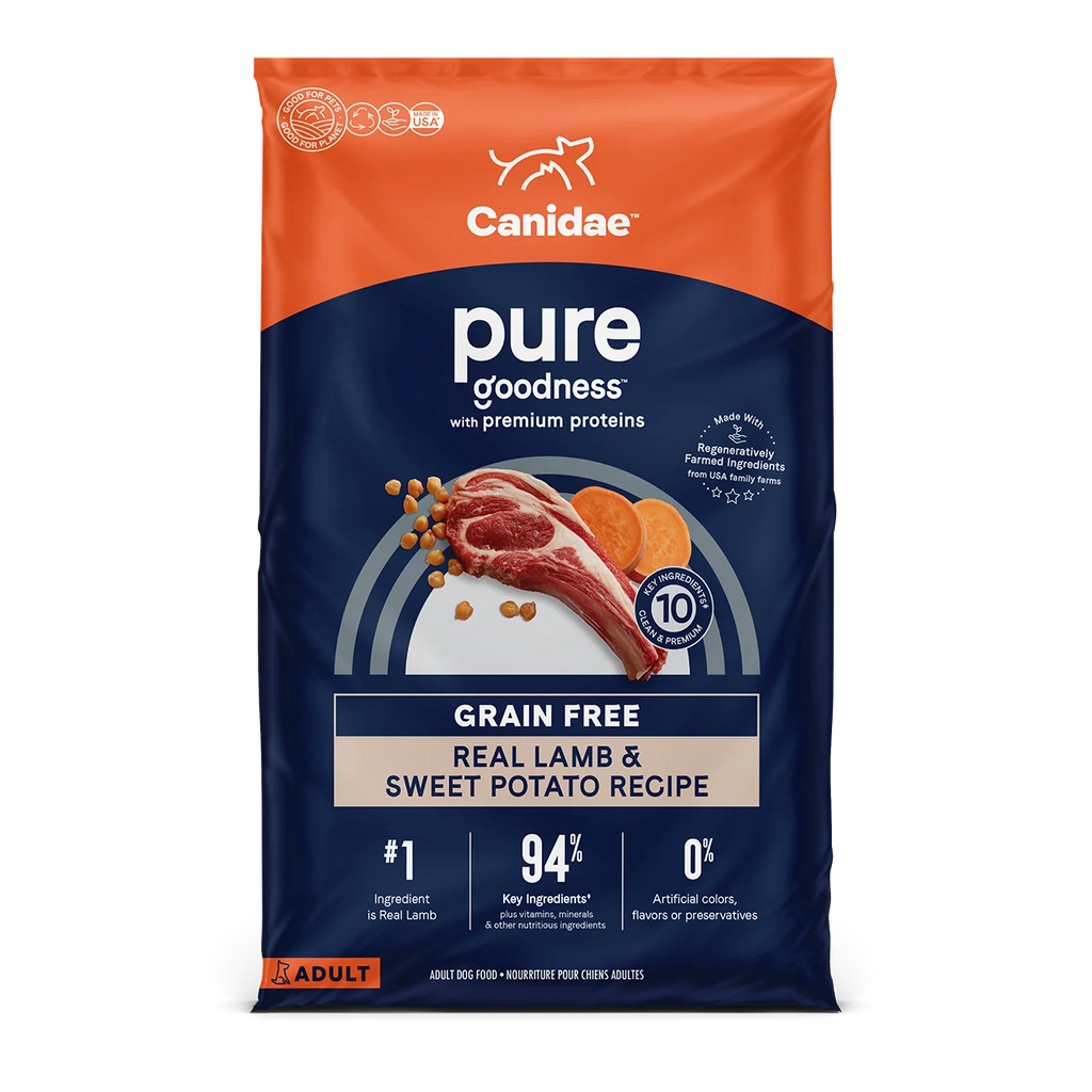Canidae Grain Free PURE Lamb & Pea Recipe Dry Dog Food