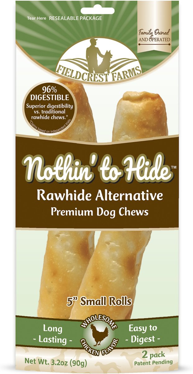 Fieldcrest Nothin’ to Hide Chicken Roll 5 inch Dog Chew