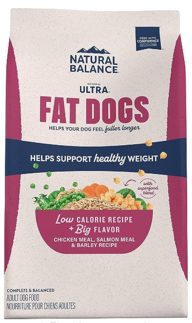 Natural Balance® Targeted Nutrition Fat Dogs Recipe Dry Dog Food