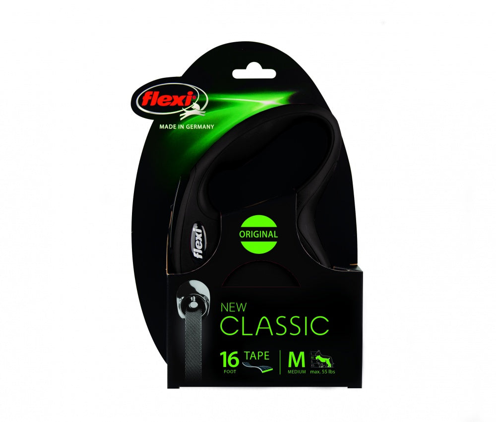 Flexi New Classic MD 16 ft Tape Retractable Leash