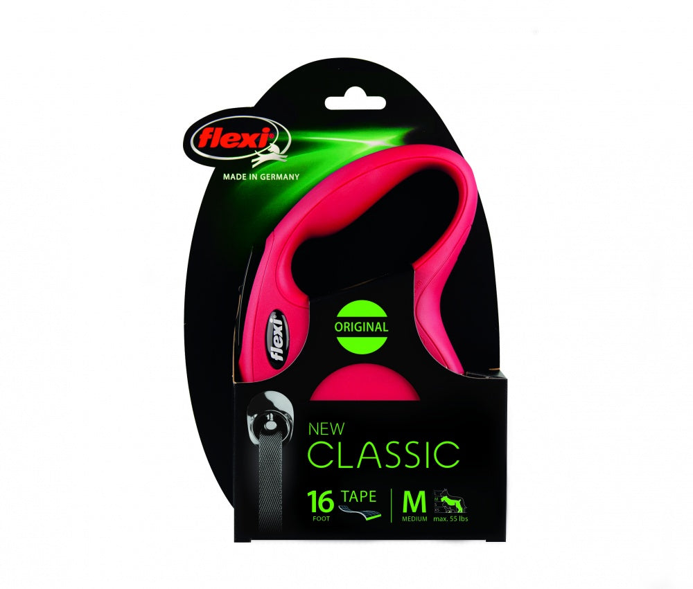 Flexi New Classic MD 16 ft Tape Retractable Leash