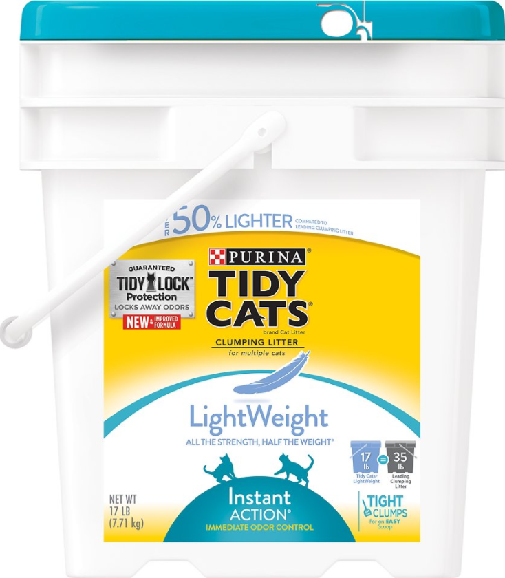 Tidy Cats Light Weight Instant Action Multi-Cat Clumping Litter