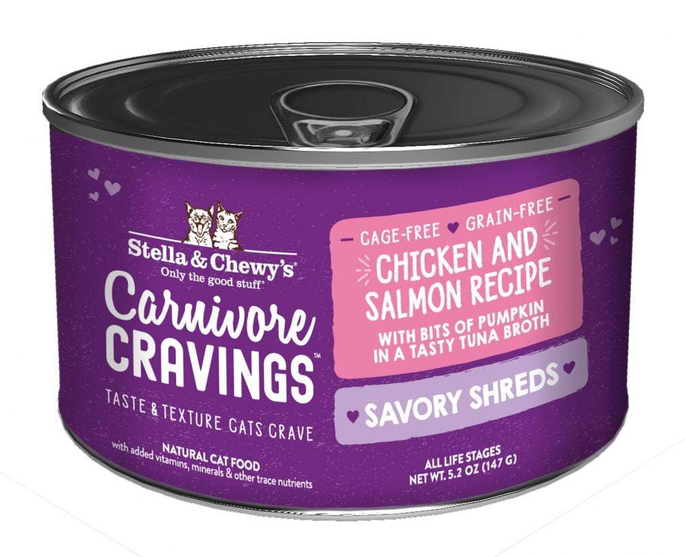 Stella & Chewy's Carnivore Cravings Chicken & Salmon Shreds Canned Cat Food
