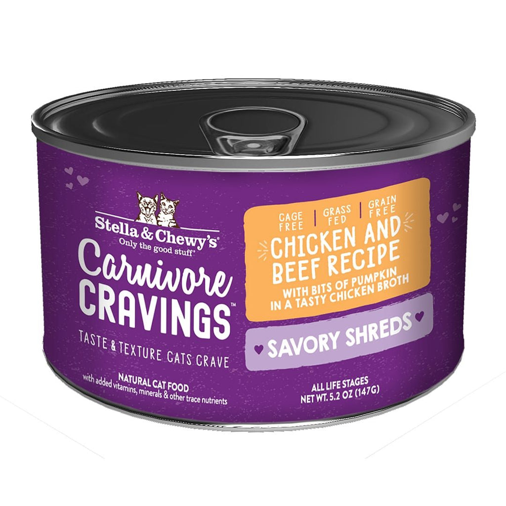 Stella & Chewy's Carnivore Cravings Chicken & Beef Shreds Canned Cat Food