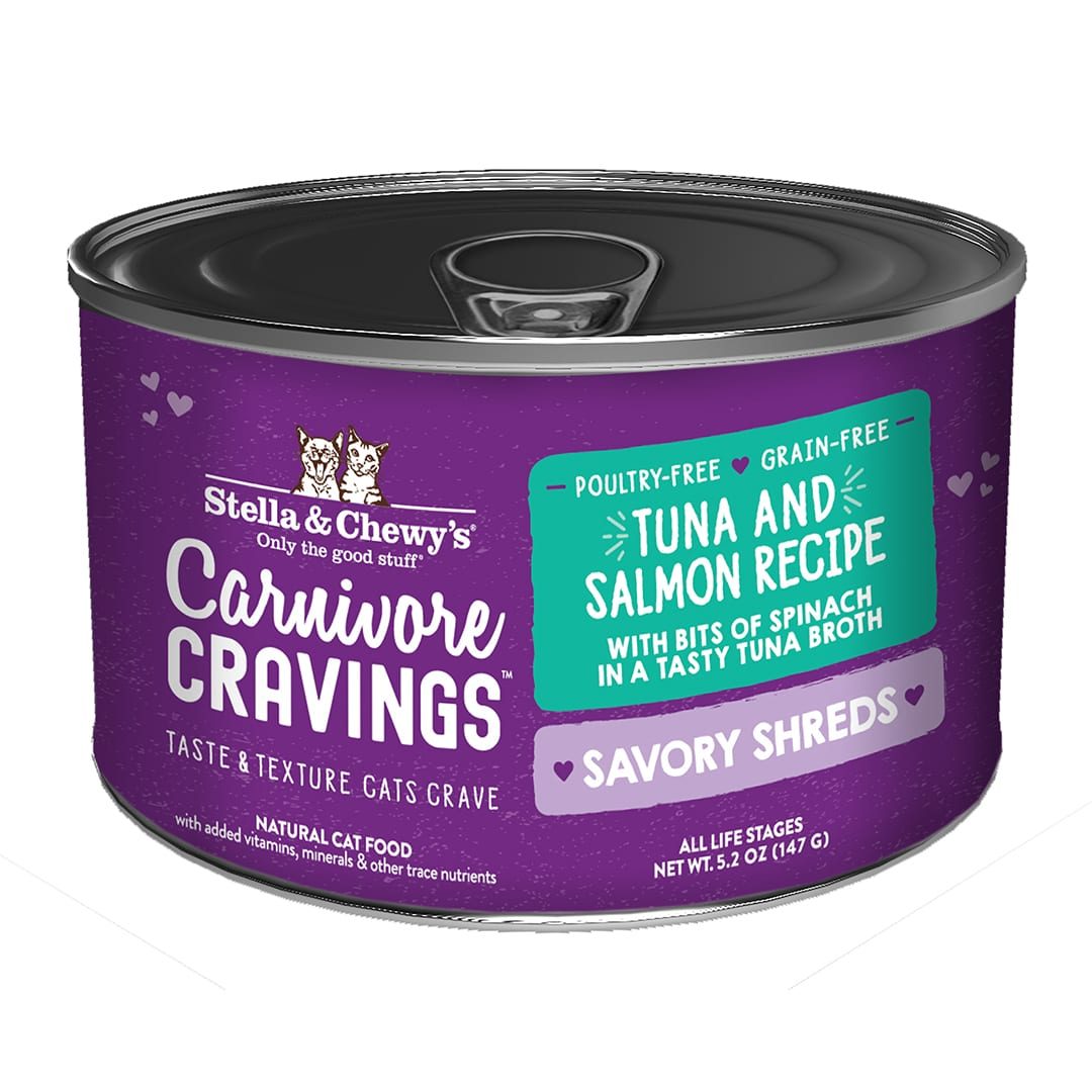 Stella & Chewy's Carnivore Cravings Tuna & Salmon Shreds Canned Cat Food