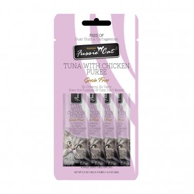 Fussie Cat Puree Tuna & Chicken Cat Treat