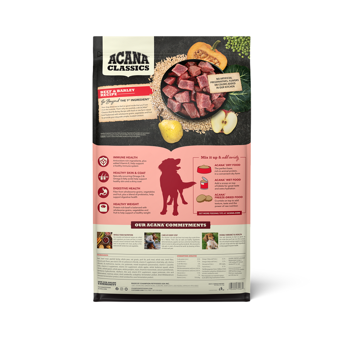 ACANA Classics Beef & Barley Dog Food