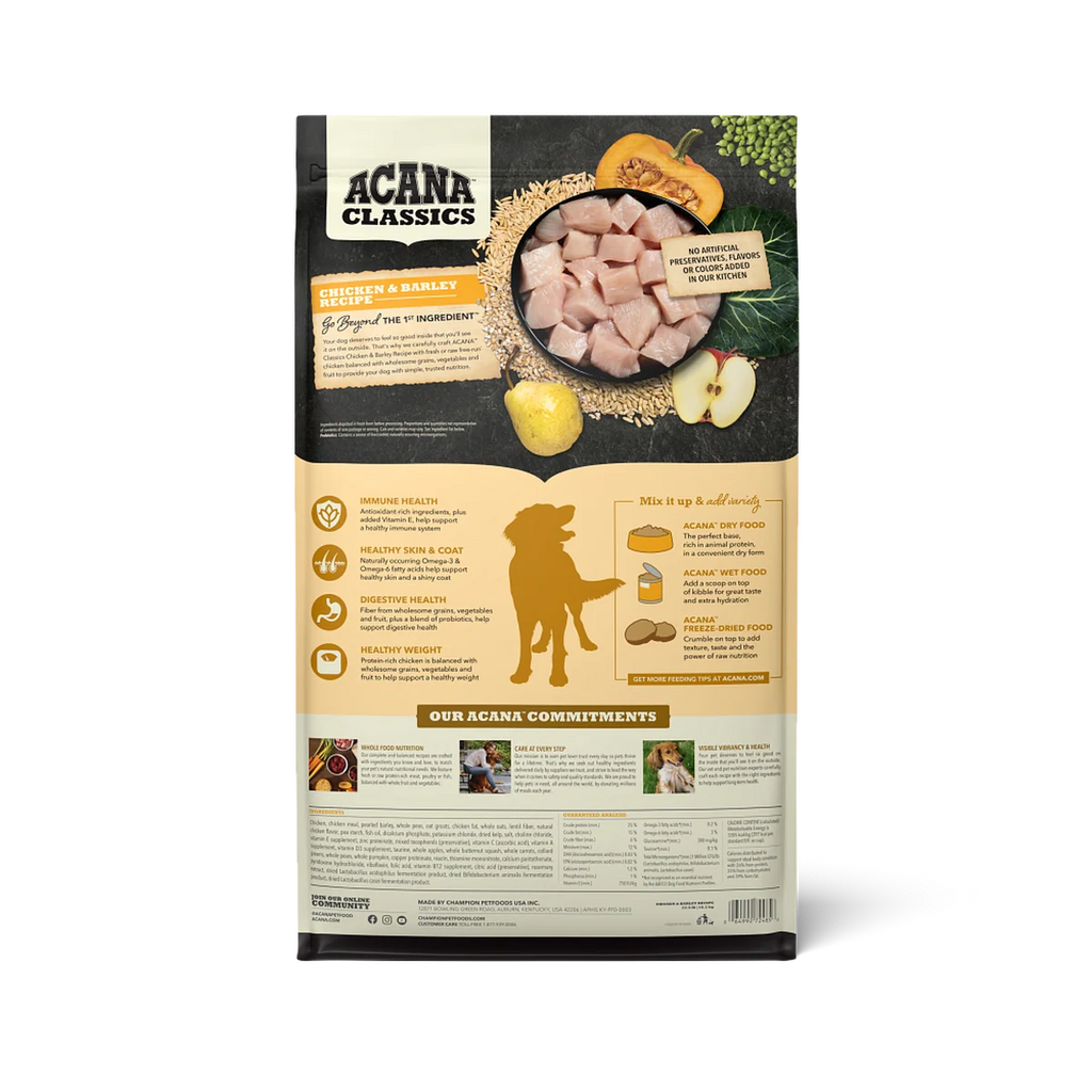 ACANA Classics Chicken & Barley Dog Food
