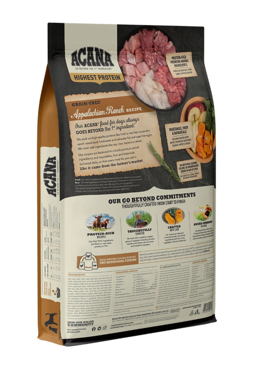 ACANA Regionals Appalachian Ranch Grain Free Dry Dog Food