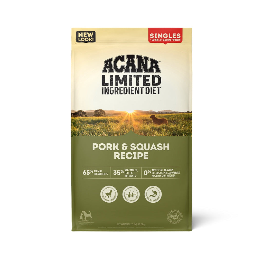 ACANA Singles Limited Ingredient Diet Pork and Squash Formula Grain Free Dry Dog Food