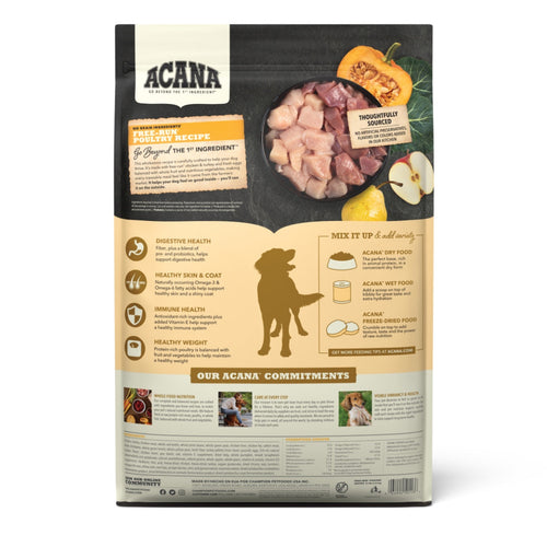ACANA Free Run Poultry Formula Grain Free Dry Dog Food