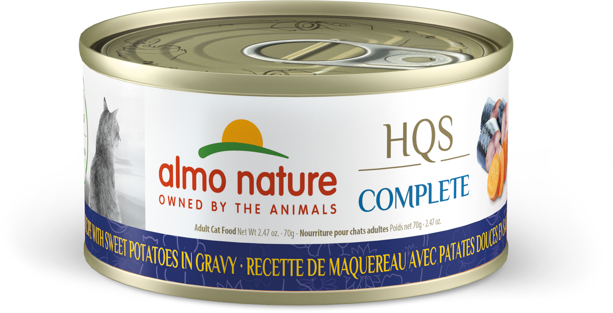 Almo Nature Complete Mackerel & Sweet Potato Canned Cat Food