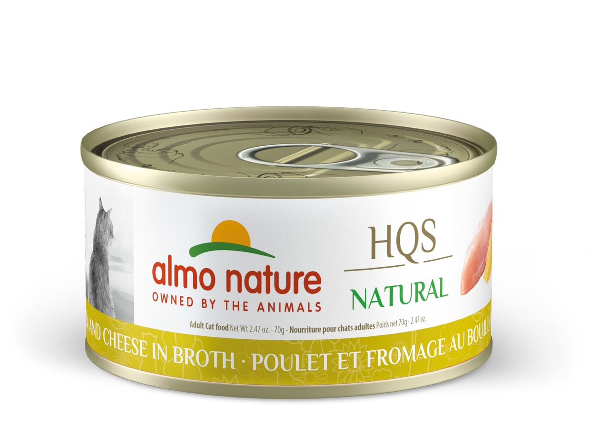 Almo Nature Natural Chicken & Cheese Canned Cat Food