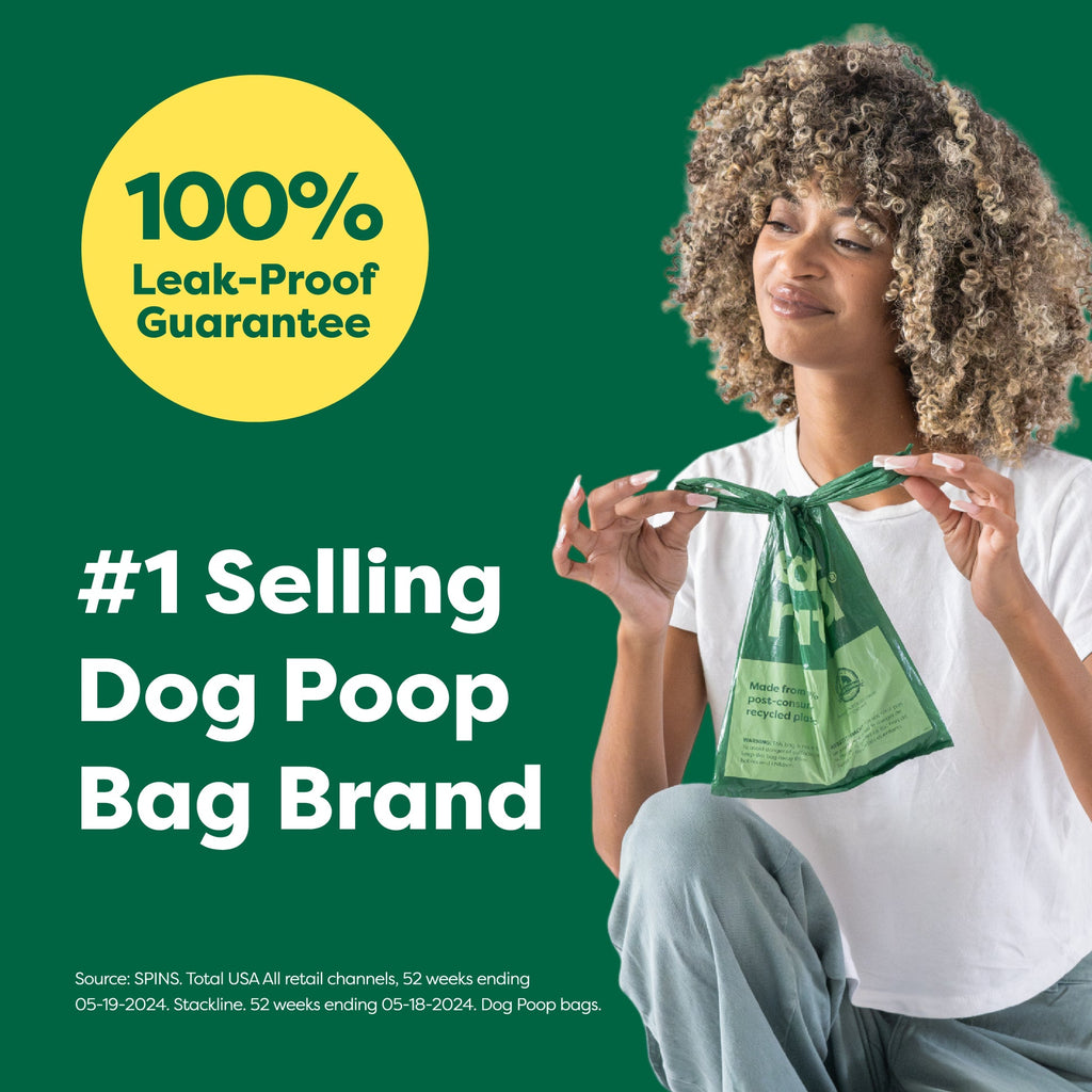 Earth Rated Lavender Scented Easy-Tie Handle Poop Bags, 120 Bags