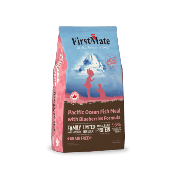 FirstMate Grain Free Pacfic Oceanfish & Blueberry Dry Cat Food