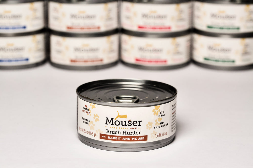 Rawz & Mouser Feline Favorites Canned Cat Food Bundle, 5.5oz Case of 24