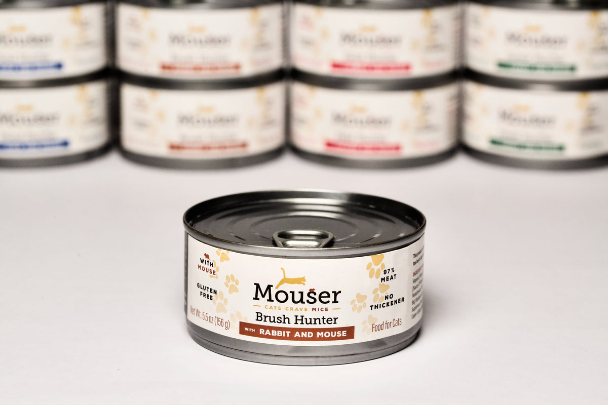Rawz & Mouser Feline Favorites Canned Cat Food Bundle, 5.5oz Case of 24