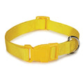 Casual Canine Classic Nylon Dog Collars, Yellow