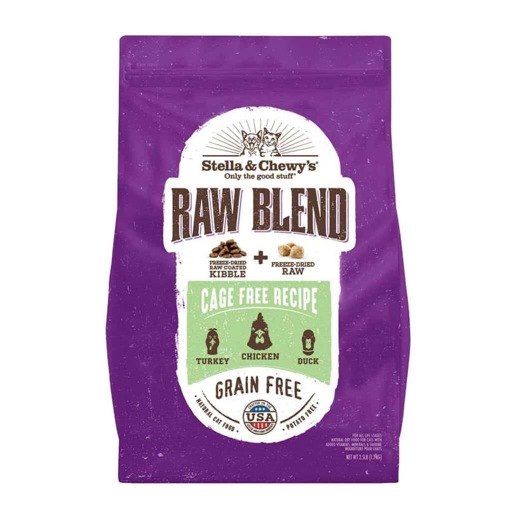 Stella & Chewy's Raw Blend Kibble Cage Free Chicken Recipe Dry Cat Food