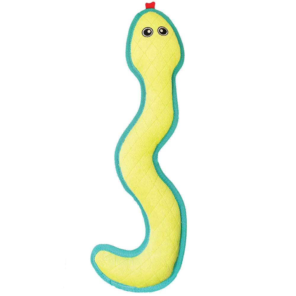 Chomper Tough Snake Dog Toy
