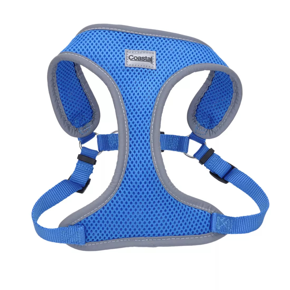 Comfort Soft Reflective Wrap Adjustable Dog Harness, Blue