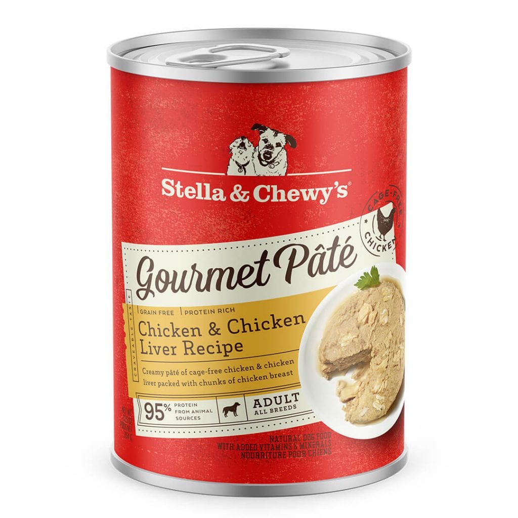 Stella & Chewy's Gourmet Chicken & Chicken Liver Pate Canned Dog Food