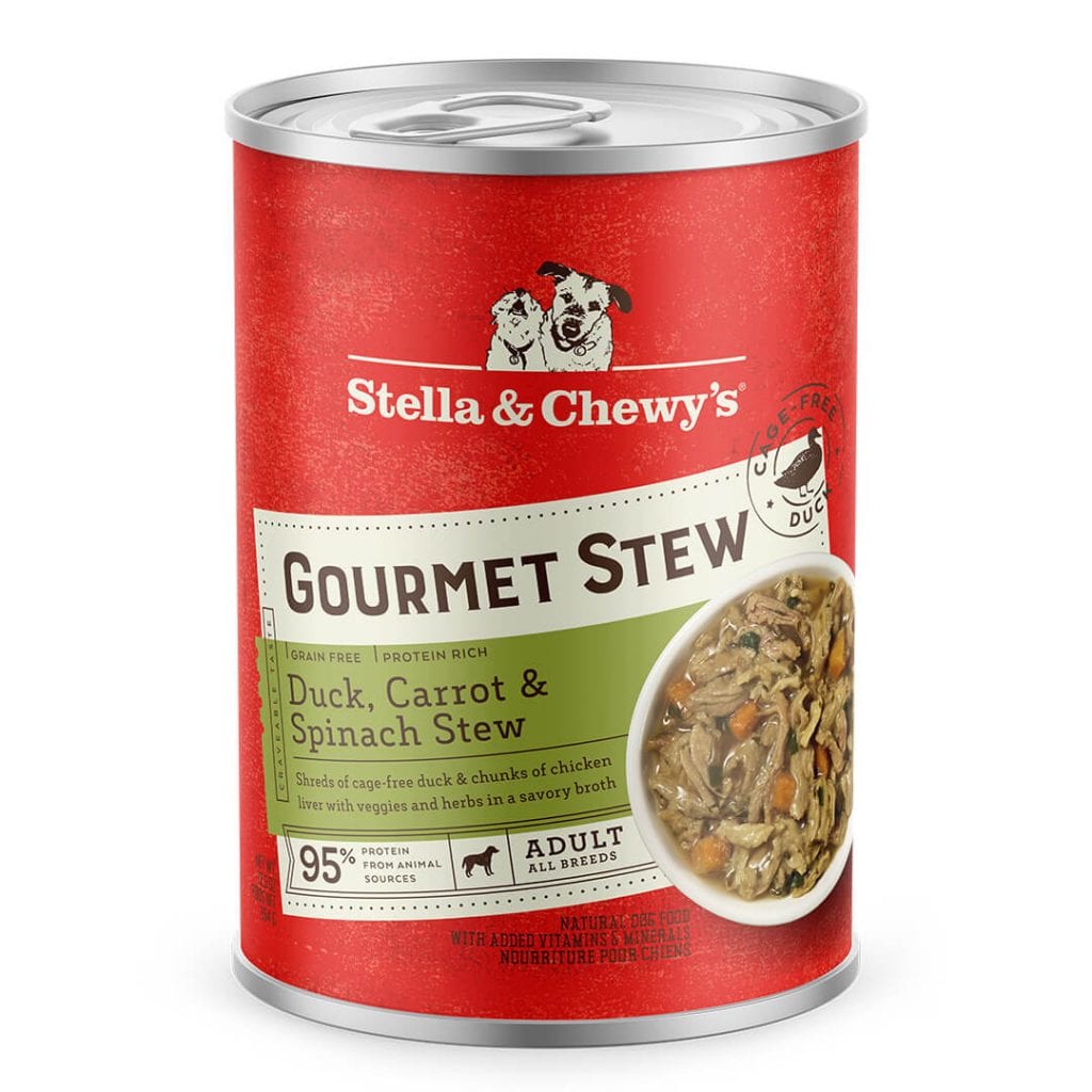 Stella & Chewy's Gourmet Duck, Carrot, & Spinach Stew Canned Dog Food