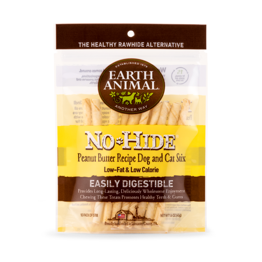 Earth Animal Peanut Butter No-Hide Sticks