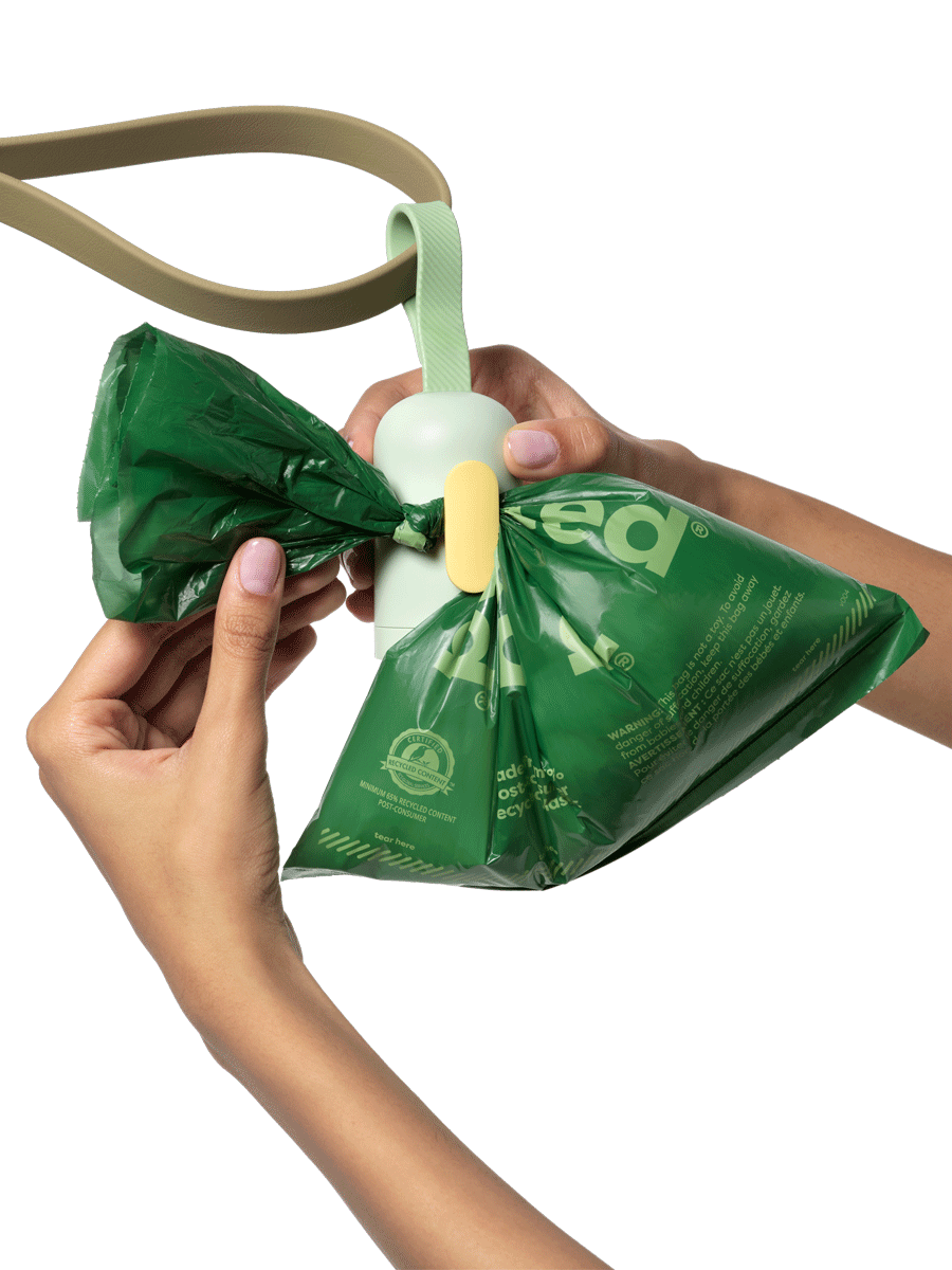 Earth Rated Poop Bag Dispenser with 15 Bags