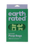Earth Rated Lavender Scented Easy-Tie Handle Poop Bags, 120 Bags