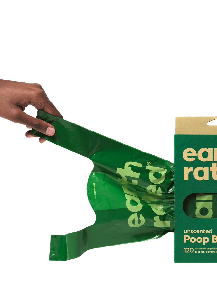 Earth Rated Lavender Scented Easy-Tie Handle Poop Bags, 120 Bags