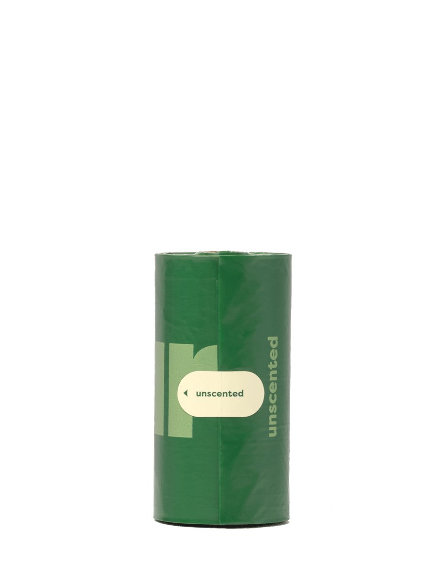 Earth Rated Unscented Dog Waste Bags, 8 Rolls