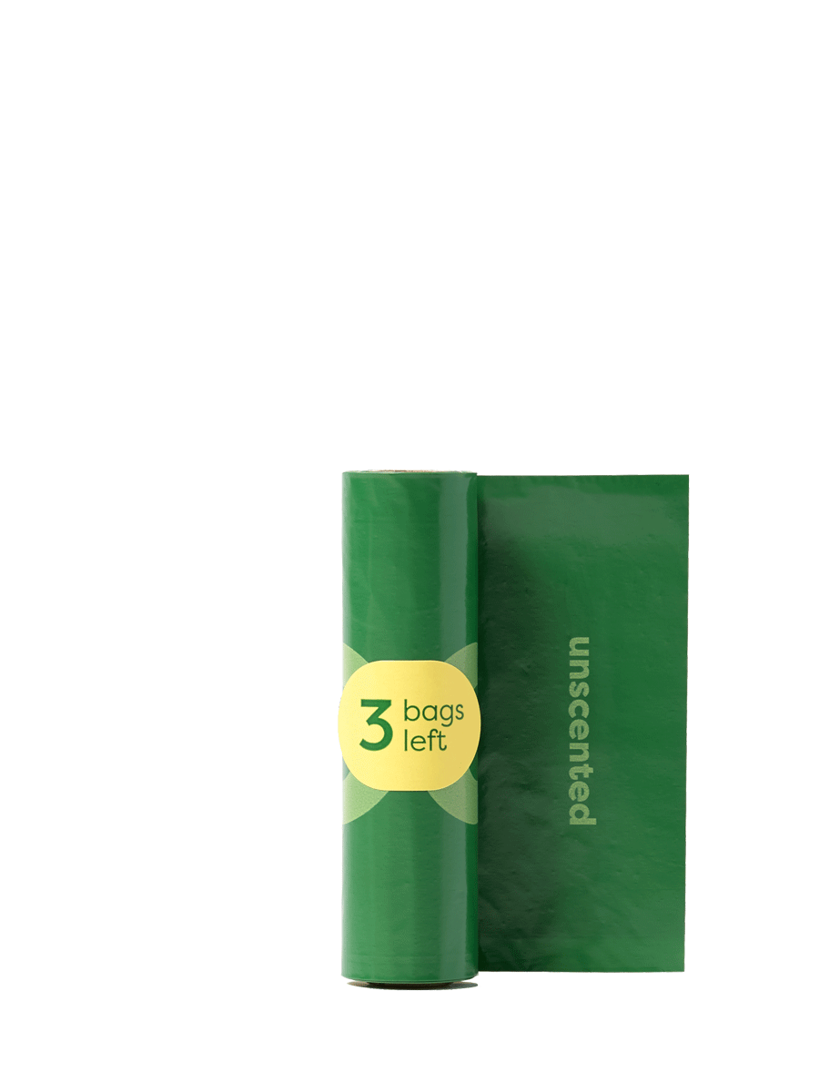 Earth Rated Unscented Dog Waste Bags, 8 Rolls
