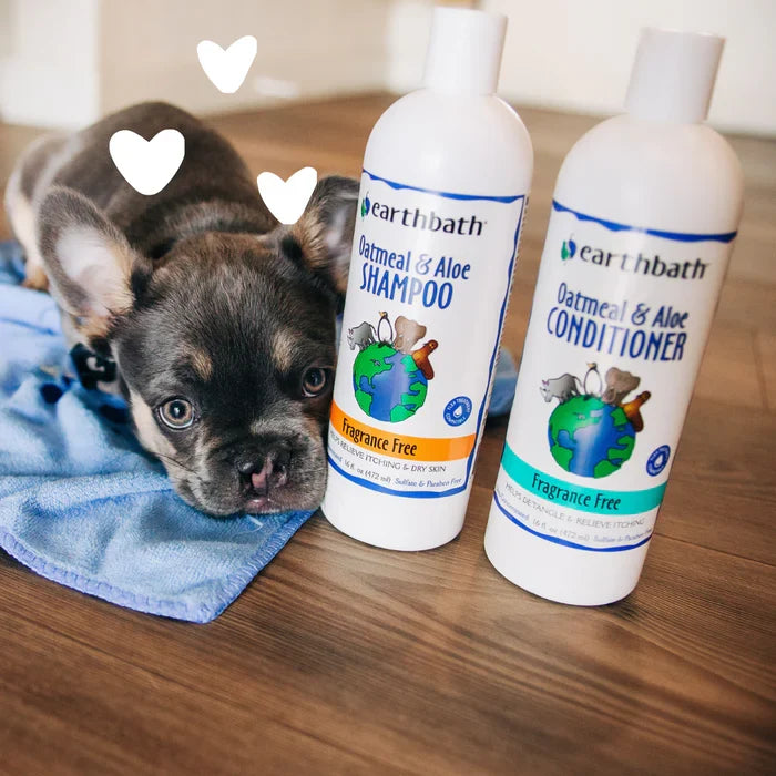 Earthbath Oatneal & Aloe Fragrance Free Dog Shampoo