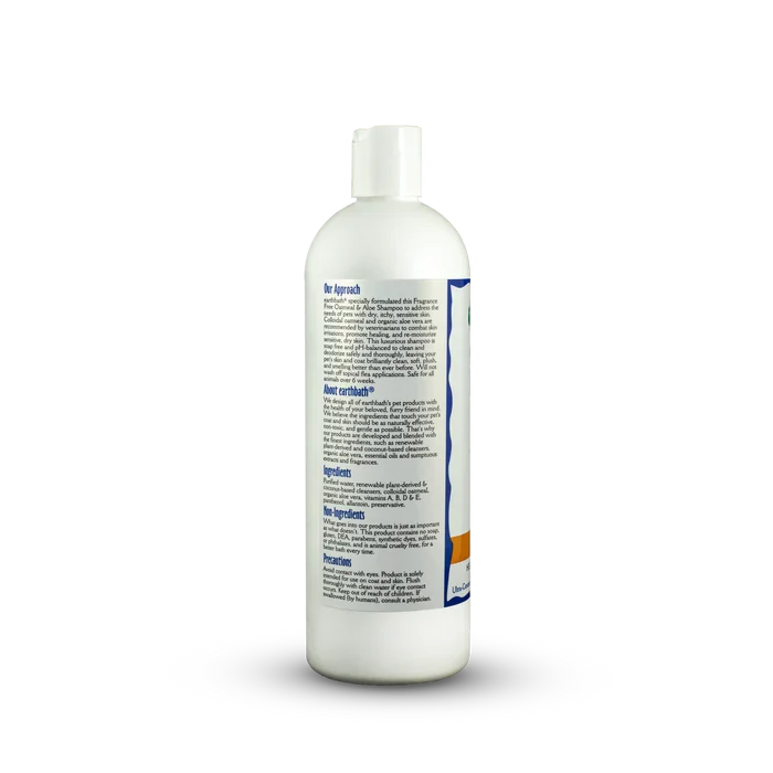 Earthbath Oatneal & Aloe Fragrance Free Dog Shampoo