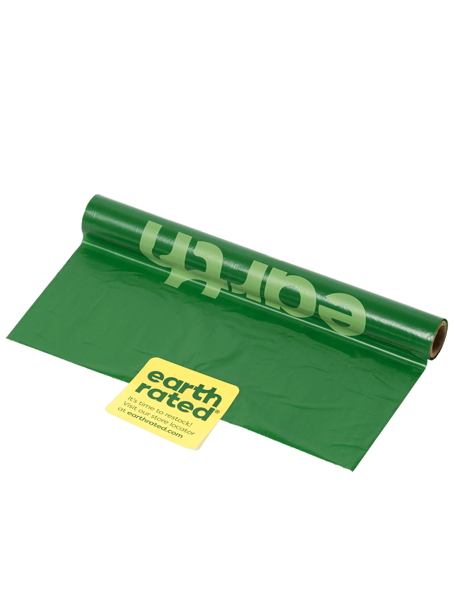Earth Rated Unscented Grab & Go Poop Bags, Single Roll 300 Bags