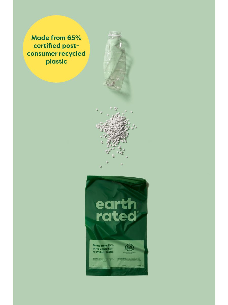 Earth Rated Unscented Grab & Go Poop Bags, Single Roll 300 Bags