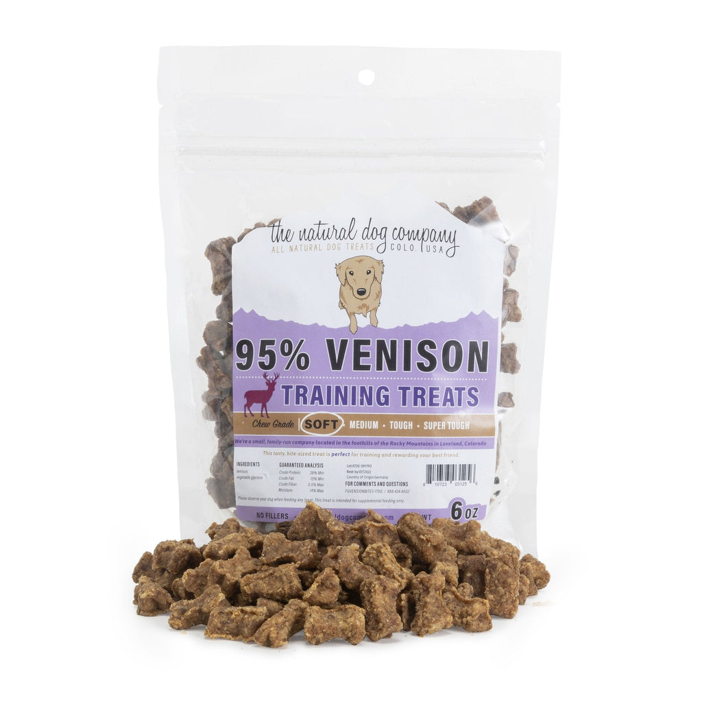 Tuesday's Natural Dog Company Venison Dog Training Treats