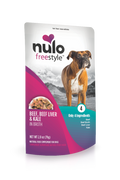 Nulo Freestyle Beef, Beef Liver, and Kale in Broth Dog Food Topper
