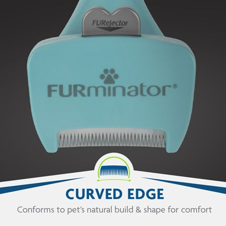 FURminator Undercoat Deshedding Long Hair Cat Tool