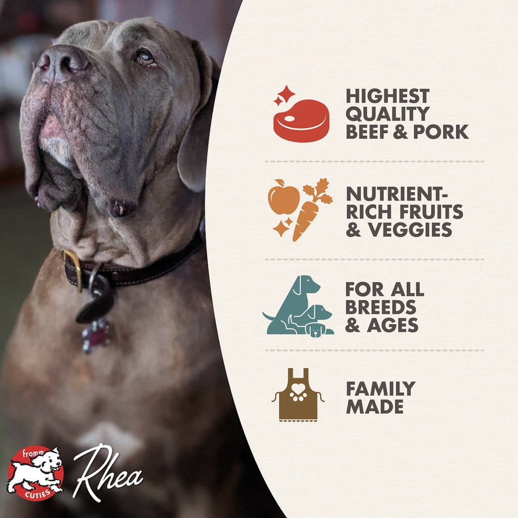 Fromm Four-Star Nutritionals Beef Frittata Veg Food for Dogs
