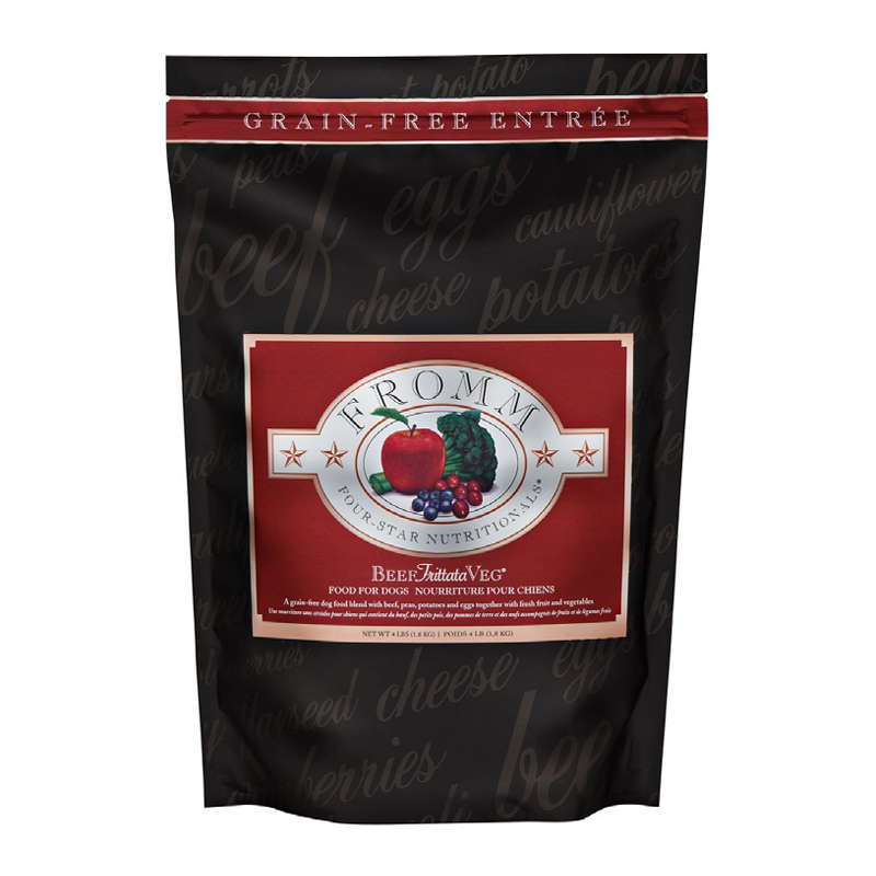 Fromm Four-Star Nutritionals Beef Frittata Veg Food for Dogs