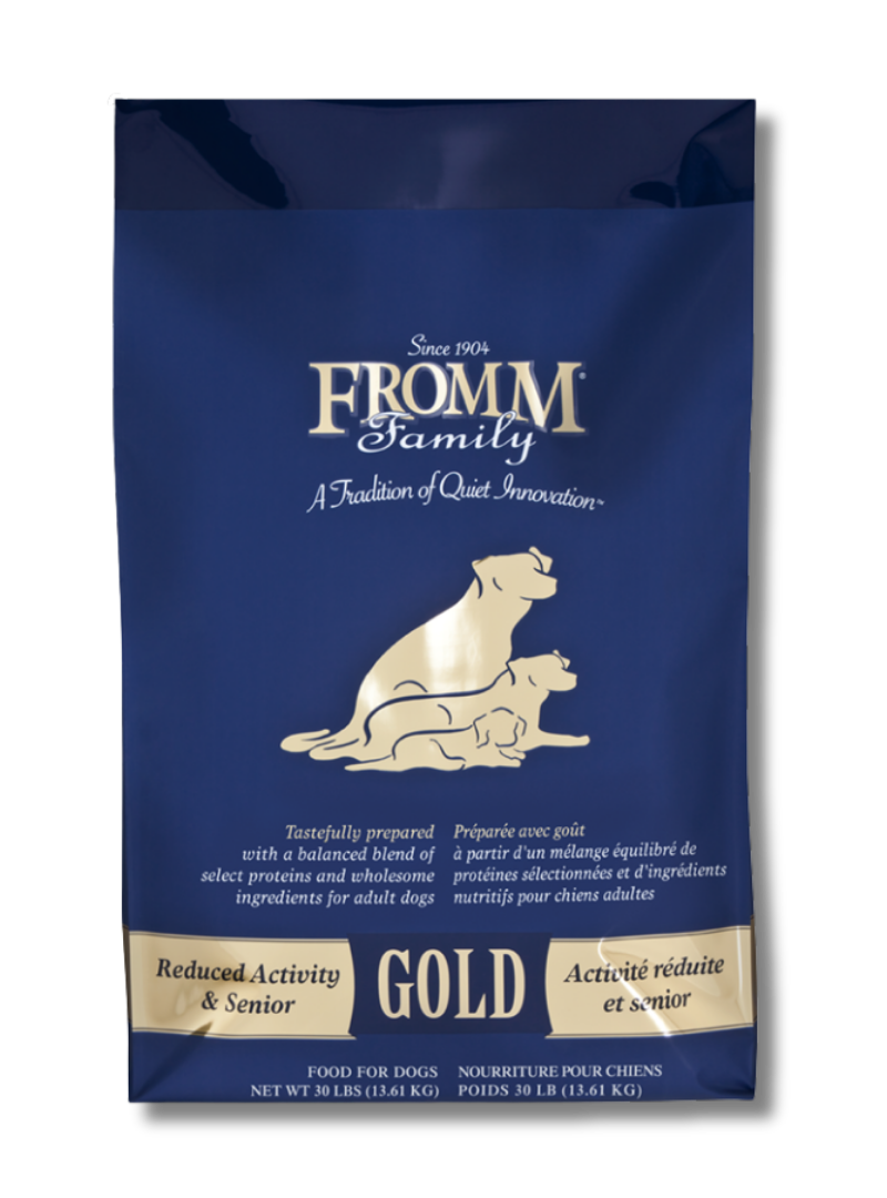 Fromm Reduced Activity & Senior Gold Food for Dogs
