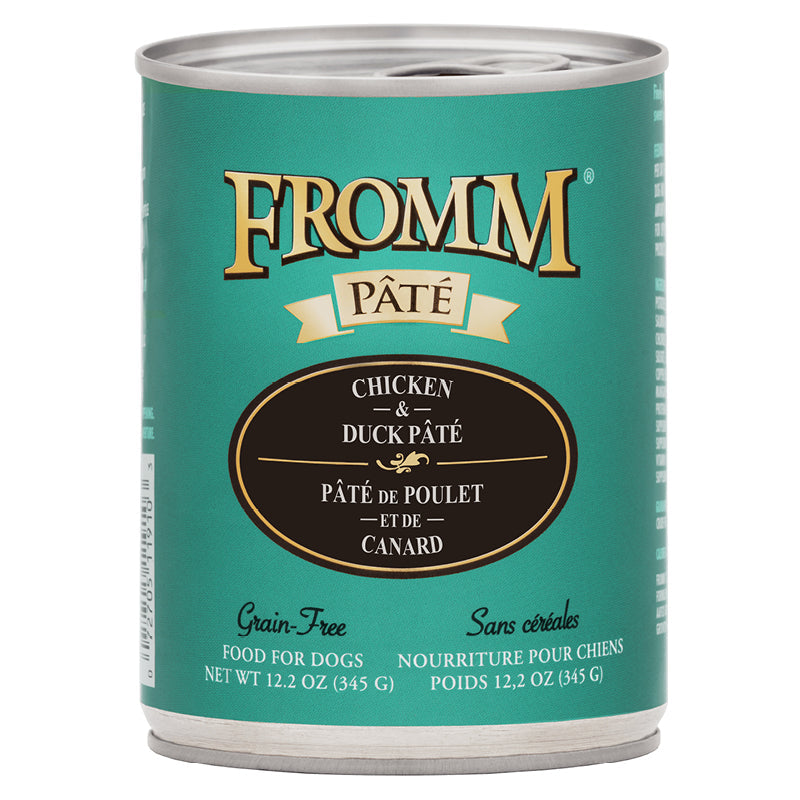 Fromm Chicken & Duck Pâté Canned Food for Dogs