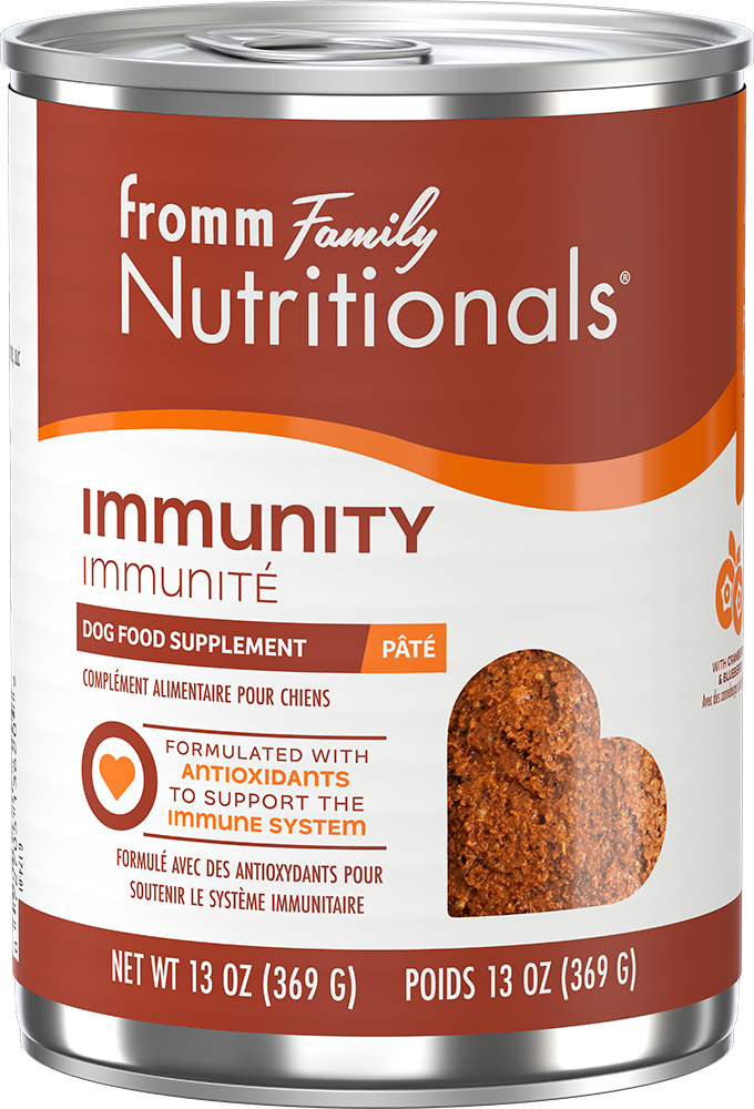 Fromm Nutritionals Immunity Supplement Pate Canned Dog Food
