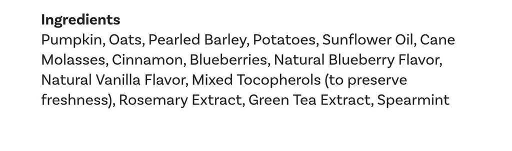 Fruitables Baked Dog Treats Pumpkin & Blueberry