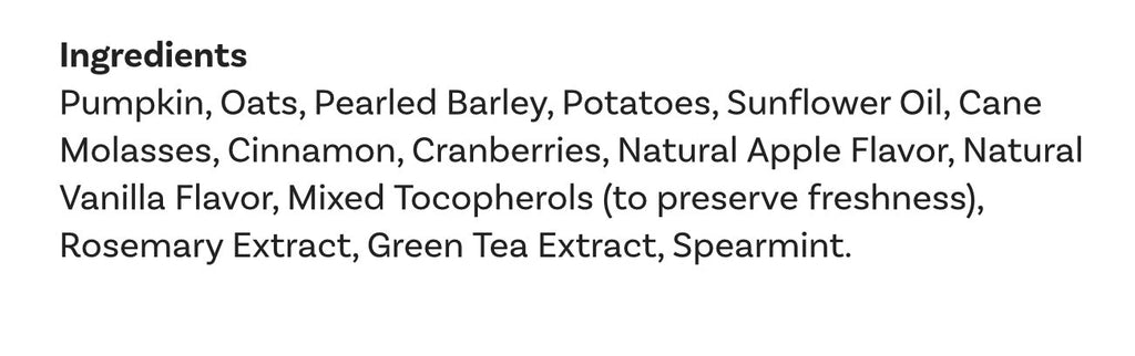 Fruitables Baked Dog Treats Pumpkin & Cranberry